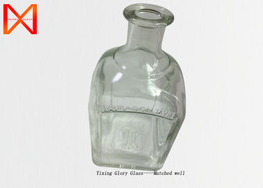Tequila Blanco Glass Oil Bottles , Refillable Glass Bottles  500ml 700ml 750ml Multiple Capacity